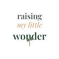 Raising my little wonder Sticker