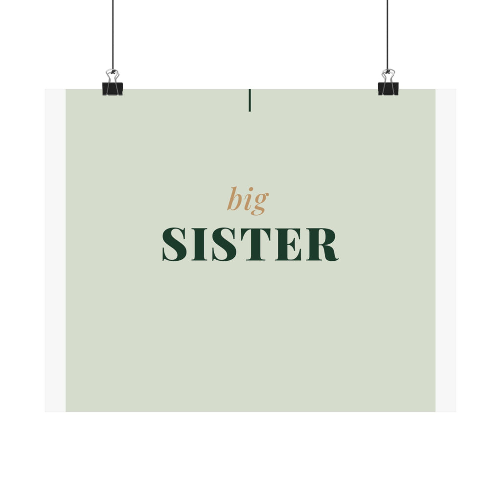 Big Sister Art Print