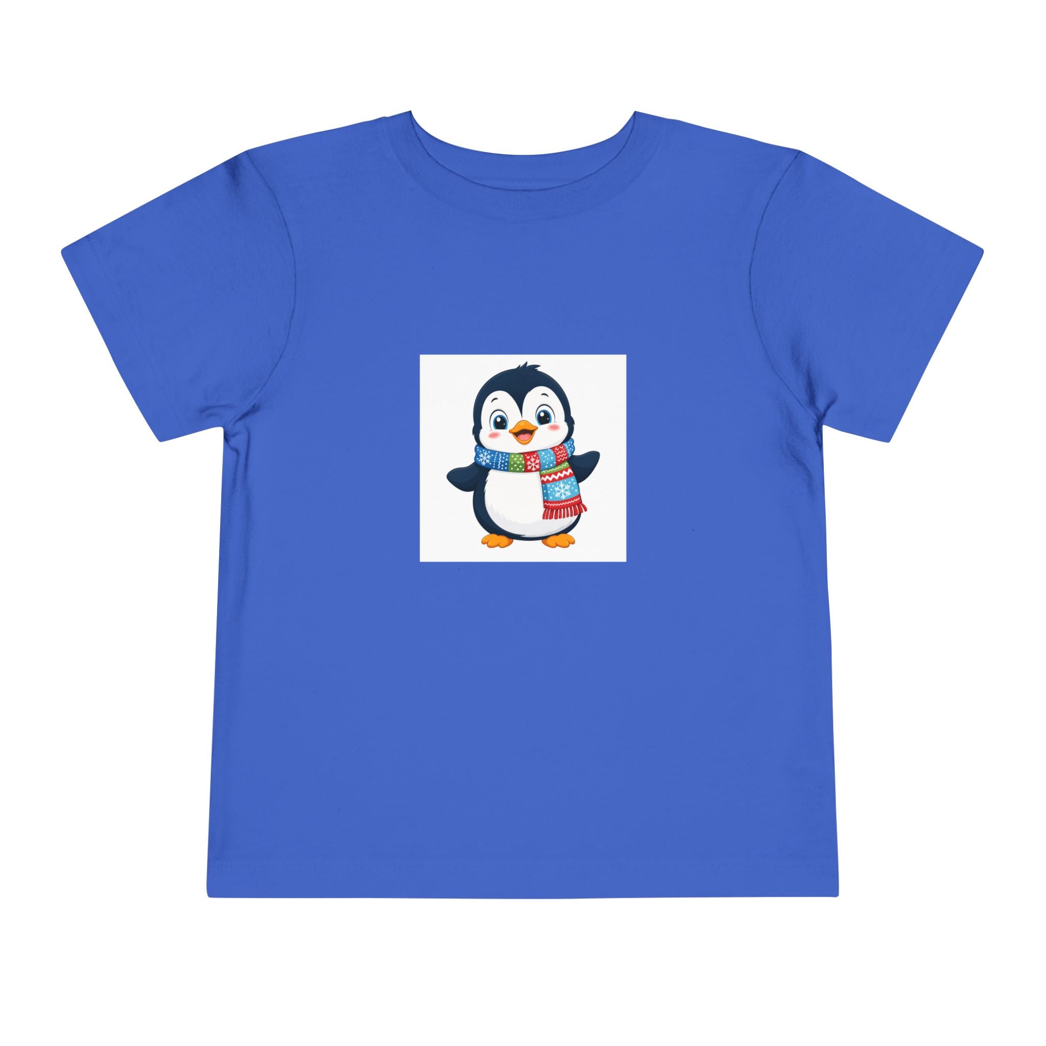 Waddle Penguin soft toddler tee from the Nureli collection, view 12