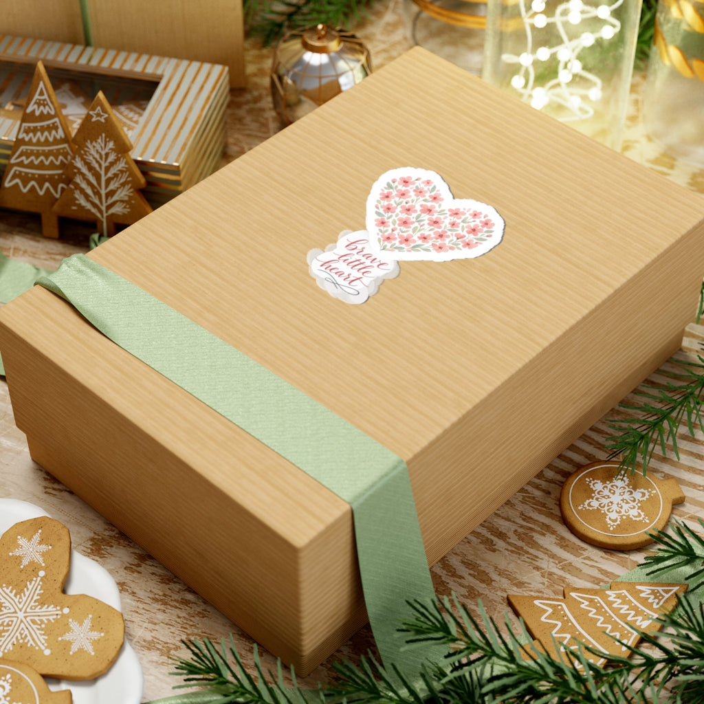 Brave little Heart Sticker