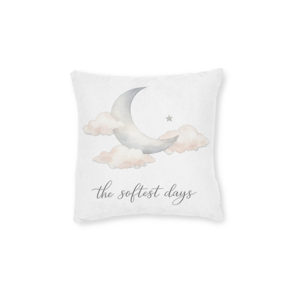 The Softest Days Throw Pillow