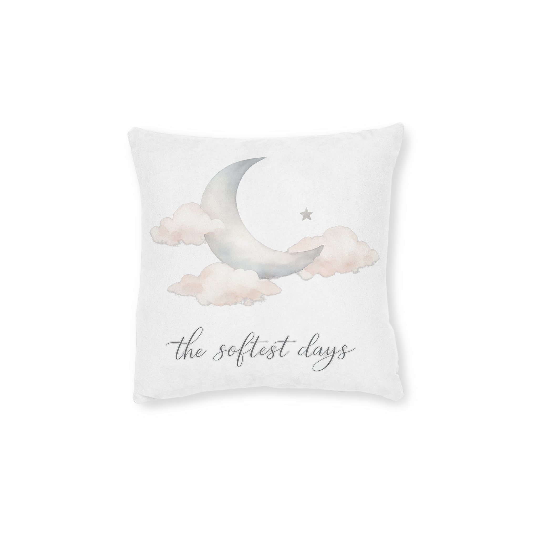 The Softest Days Throw Pillow