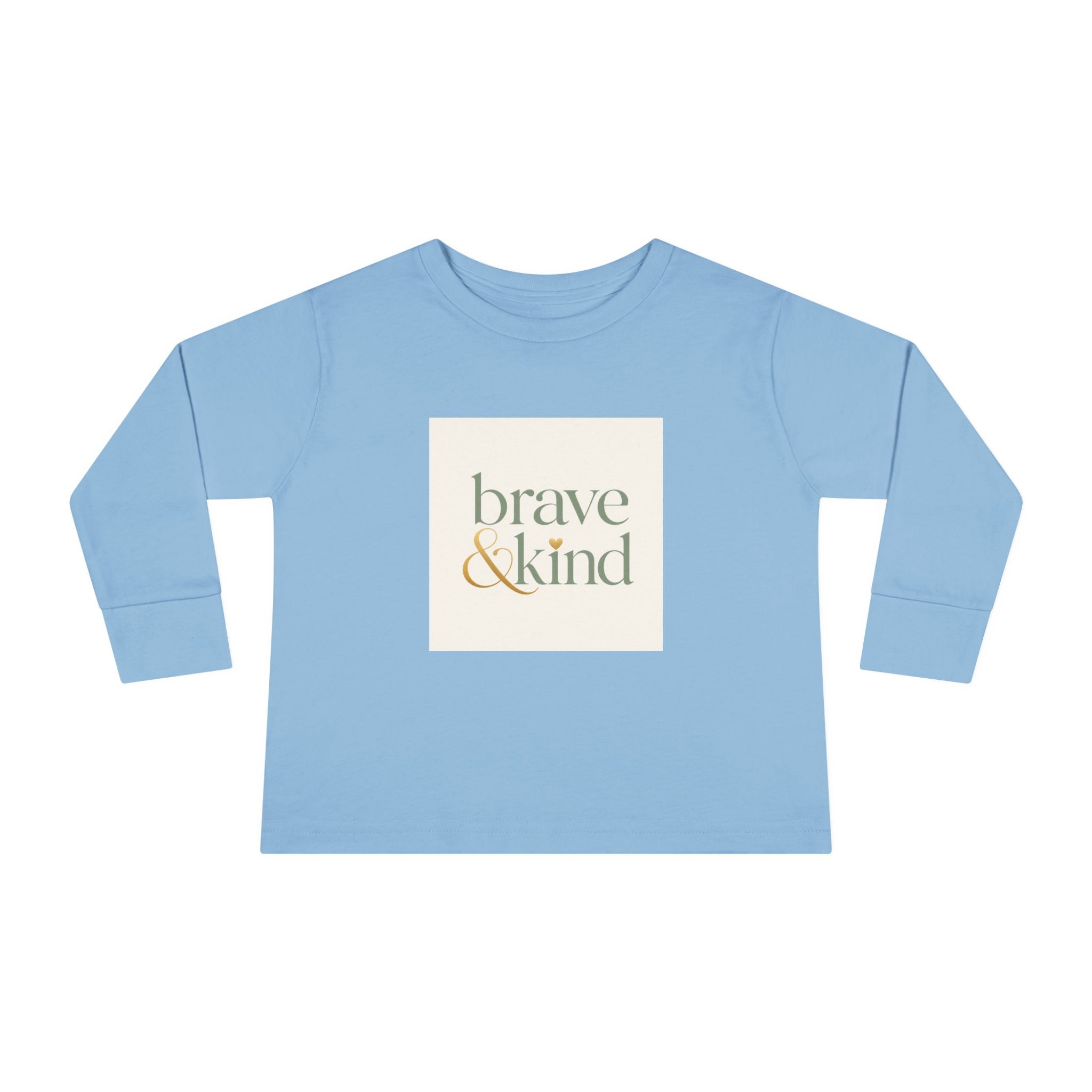 Brave And Kind kids long-sleeve tee from the Nureli collection, view 3