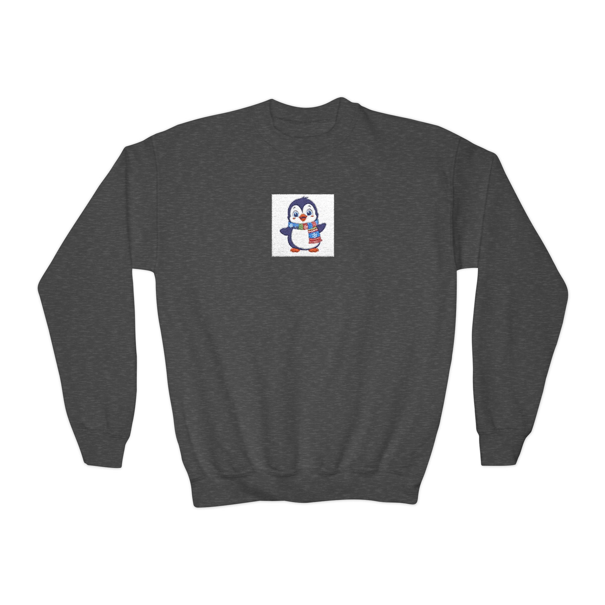 Waddle Penguin kids crew sweatshirt from the Nureli collection, view 6