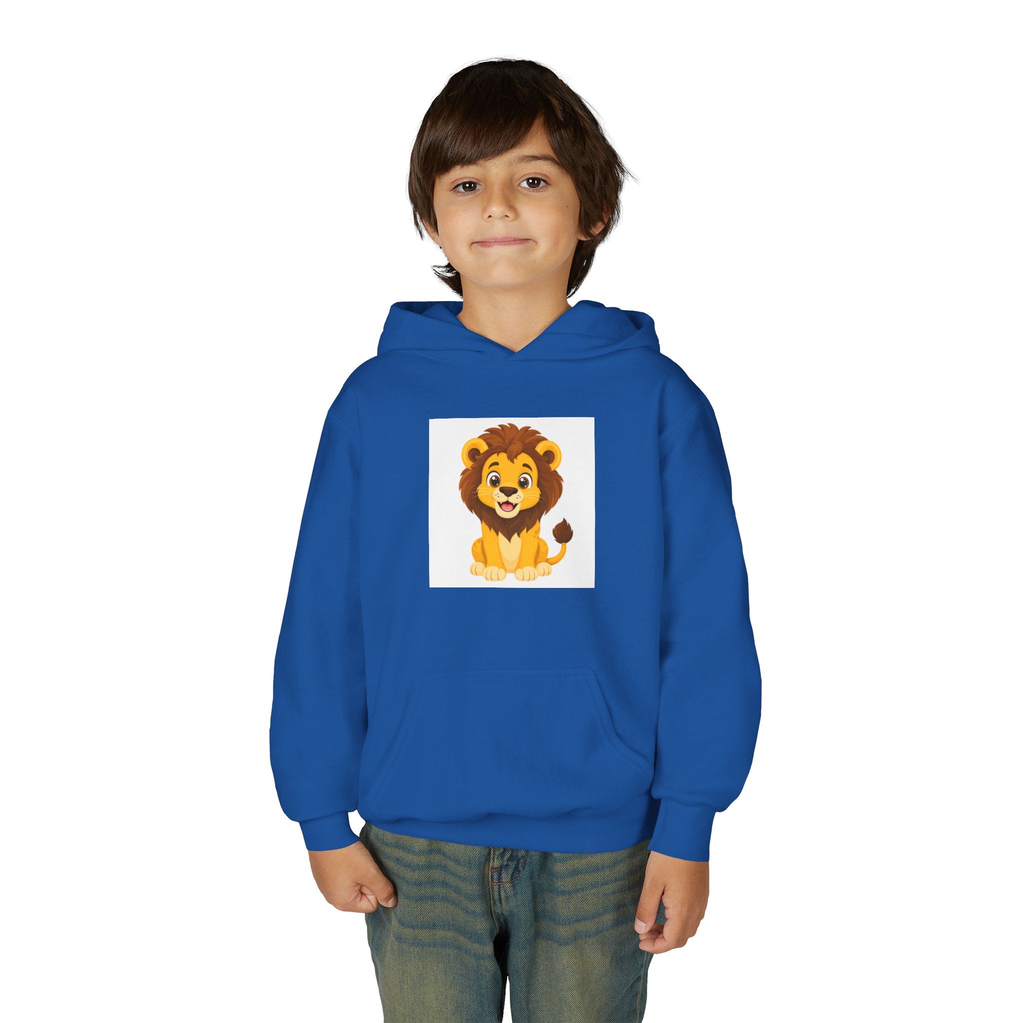 Brave Little Lion Kids Hoodie — Nureli Kids