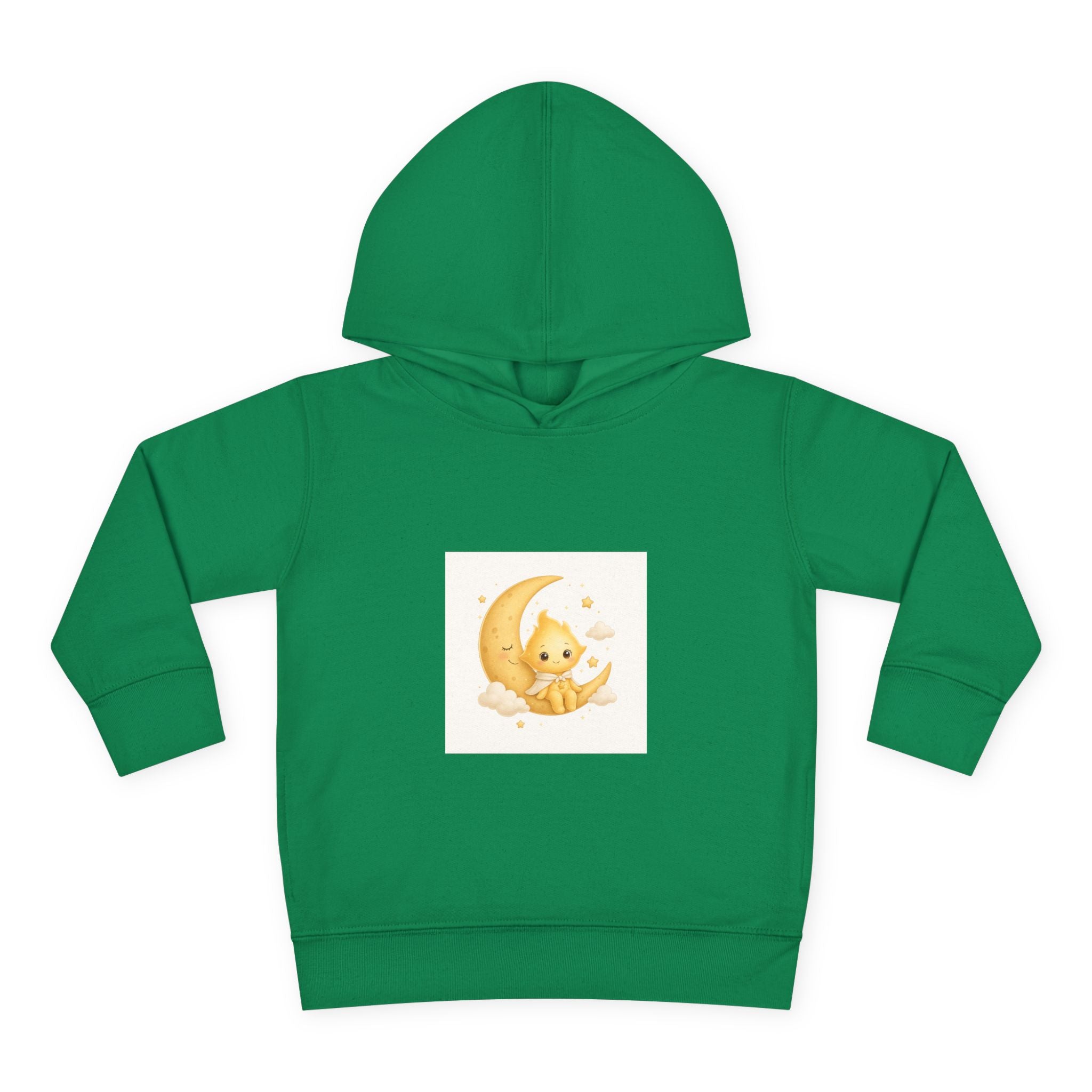 Lumi on the Moon soft toddler hoodie from the Nureli collection, view 4