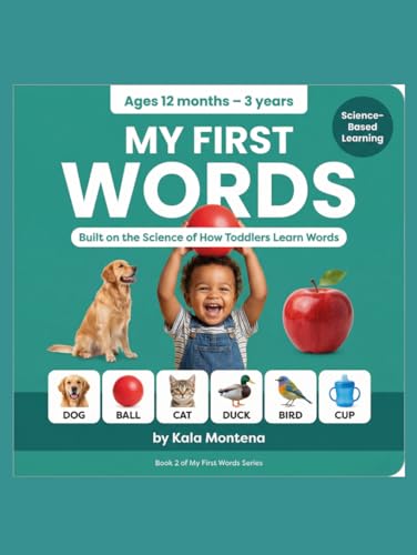 My First Words for Toddlers Ages 1-3: Science-Based Speech & Vocabulary (Series 2)