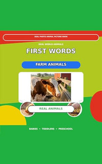 First Words: Animals for Toddlers & Preschool