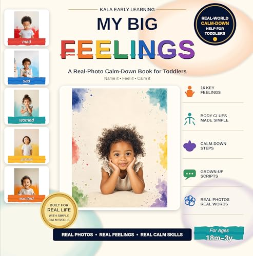 My Big Feelings Toddler Calm-Down Book