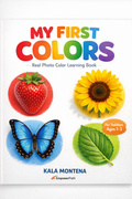 My First Colors: Real Photo Color Learning Book for Toddlers Ages 1-3