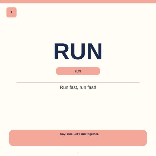 Look inside Action Words, book preview page 1