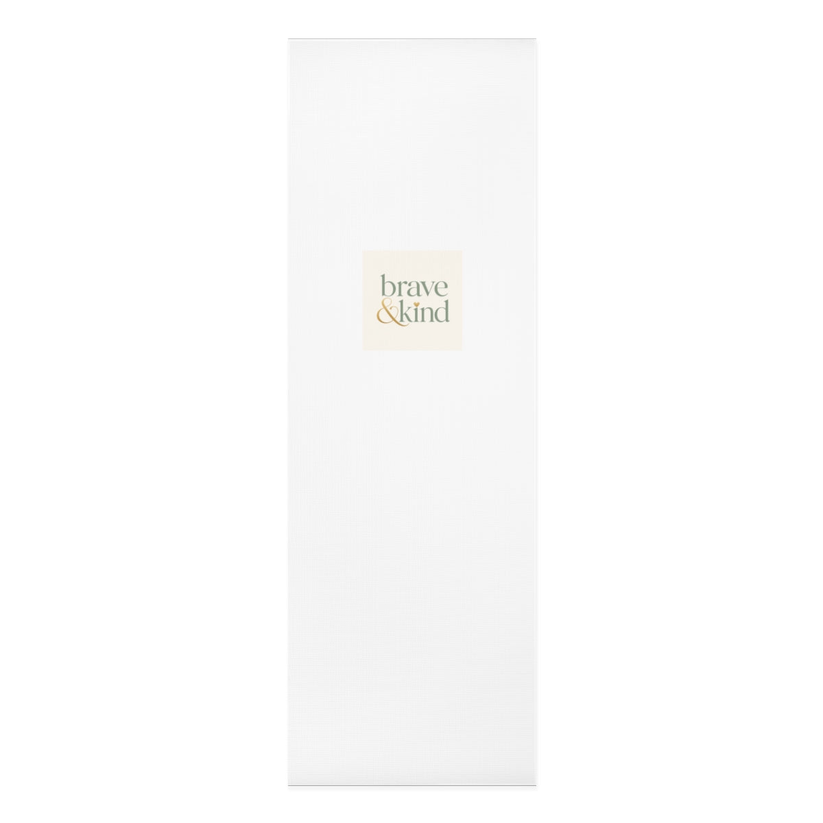 Brave & Kind design on a premium foam yoga mat from Nureli Kids