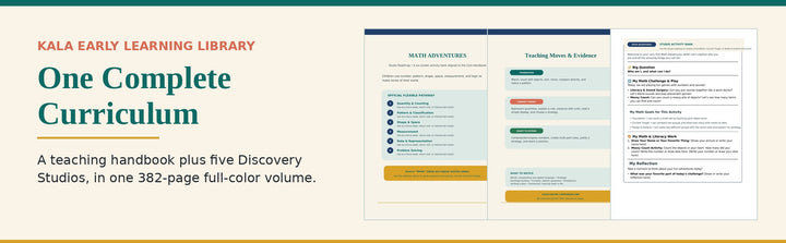 Early Scholars Commercial Master Curriculum overview preview