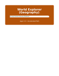 Early Scholars: World Explorer | Geography & Community Discovery Workbook