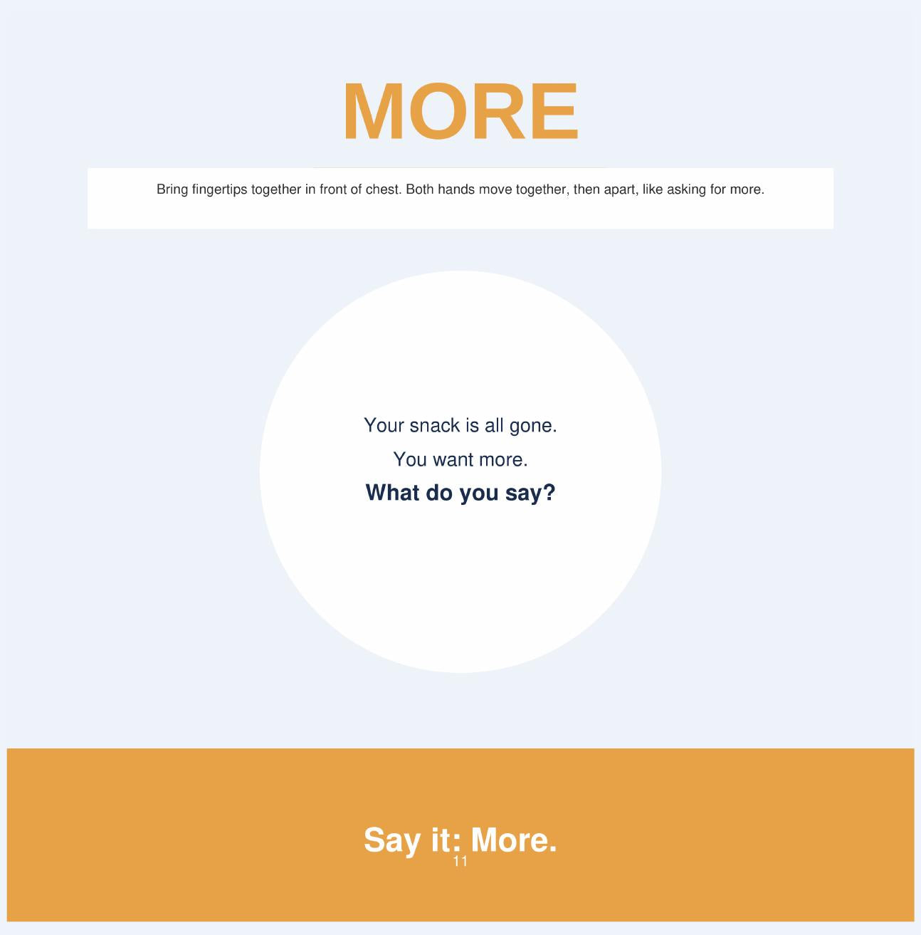 Look inside First Words That Matter, communication prompt page