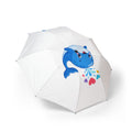 Gentle Whale design on a premium compact travel umbrella from Nureli Kids