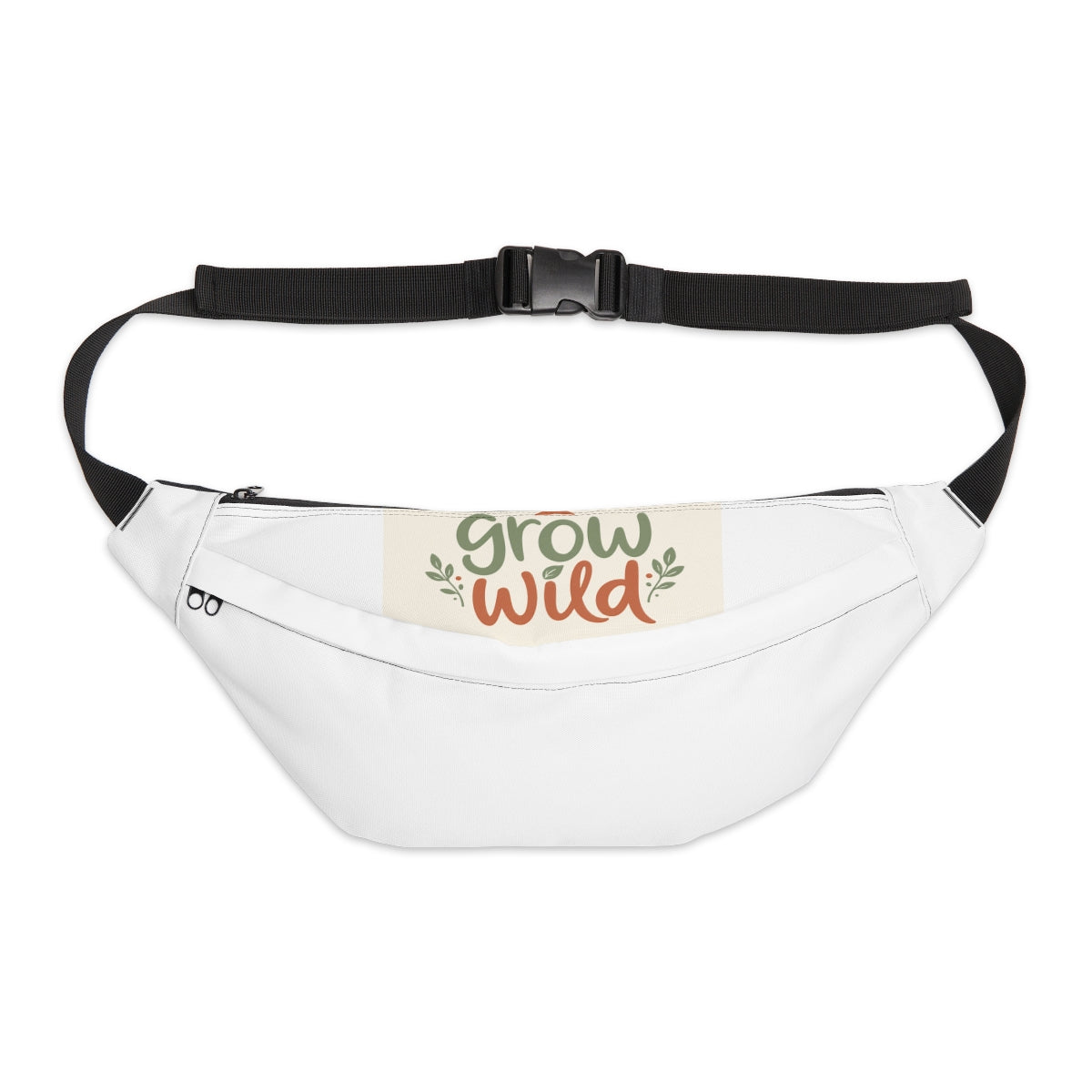 Grow Wild design on a premium large fanny pack from Nureli Kids