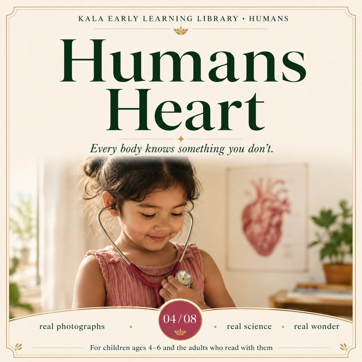 Humans Heart, Kala Early Learning Library Humans series, book 4 of 8