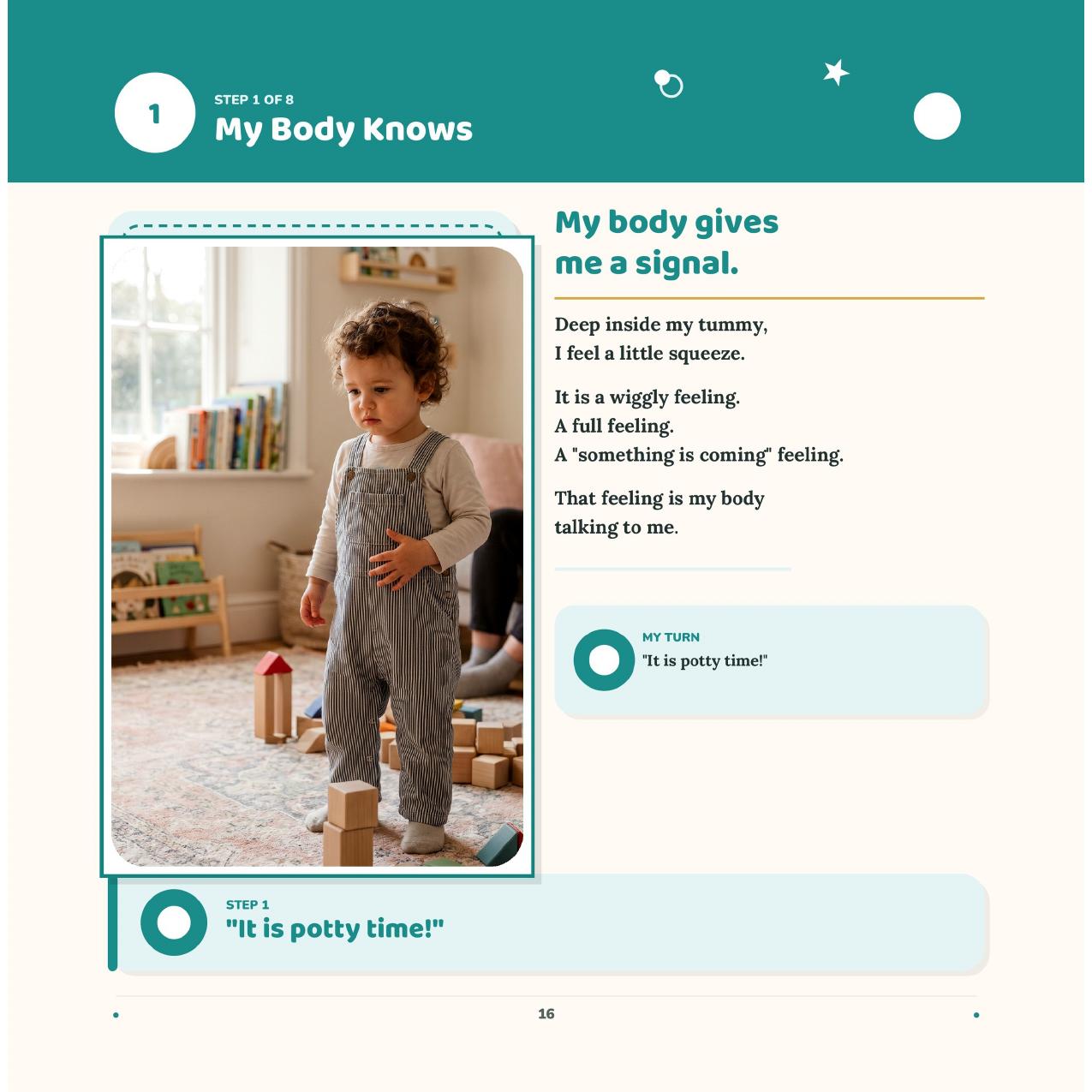 Look inside I Can Use the Potty, genuine interior page 16I Can Use the Potty: Step-by-Step Potty Training Book for Toddlers