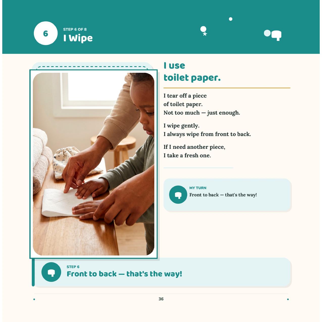 Look inside I Can Use the Potty, genuine interior page 36I Can Use the Potty: Step-by-Step Potty Training Book for Toddlers