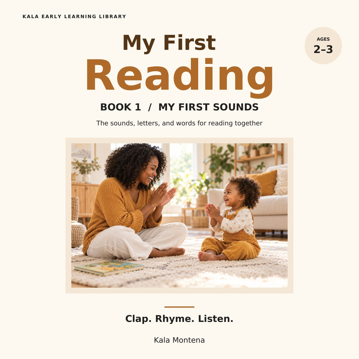 My First Reading, Book 1: My First Sounds front cover