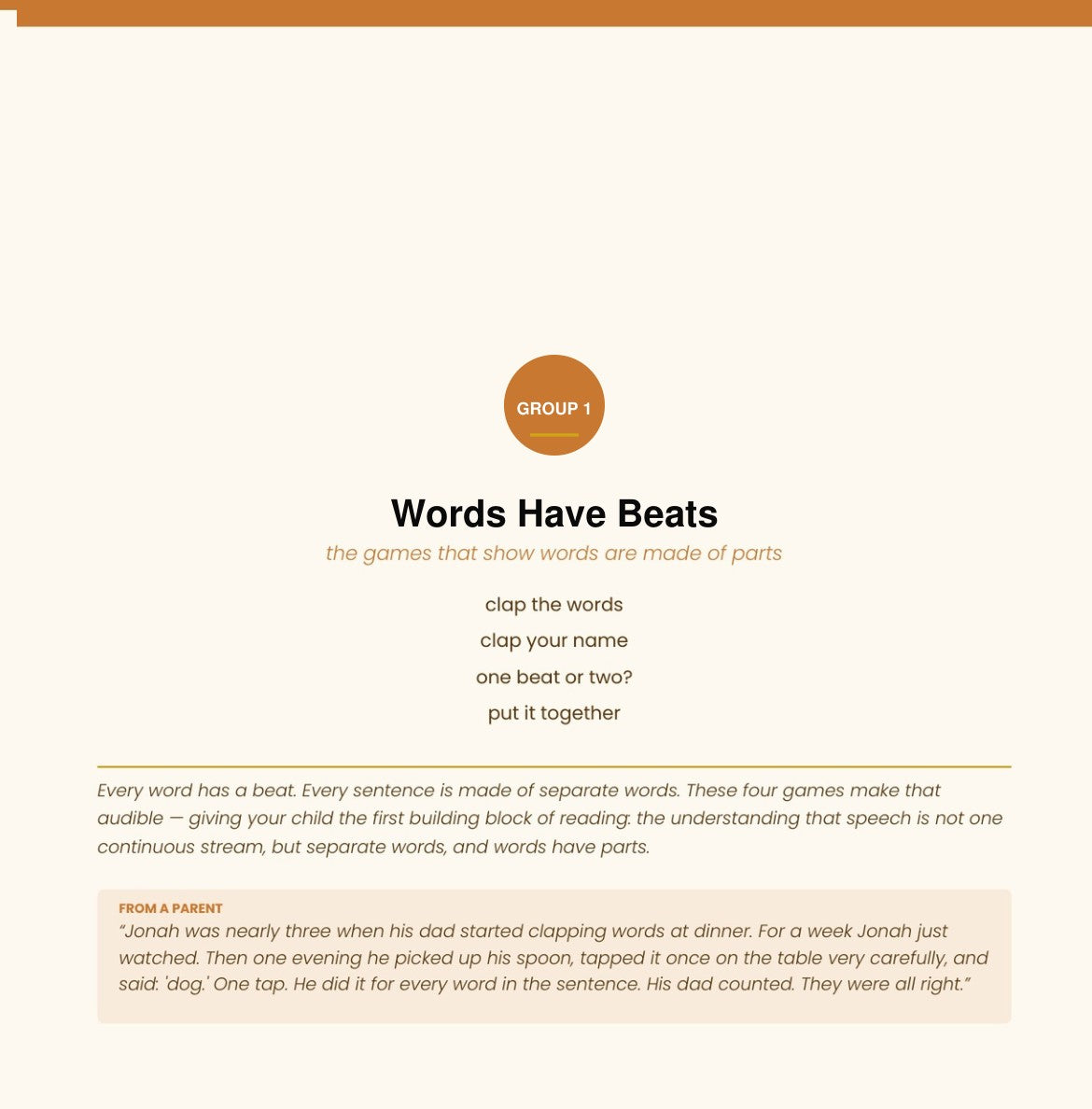 Look inside My First Reading, Book 1: My First Sounds: interior page 10