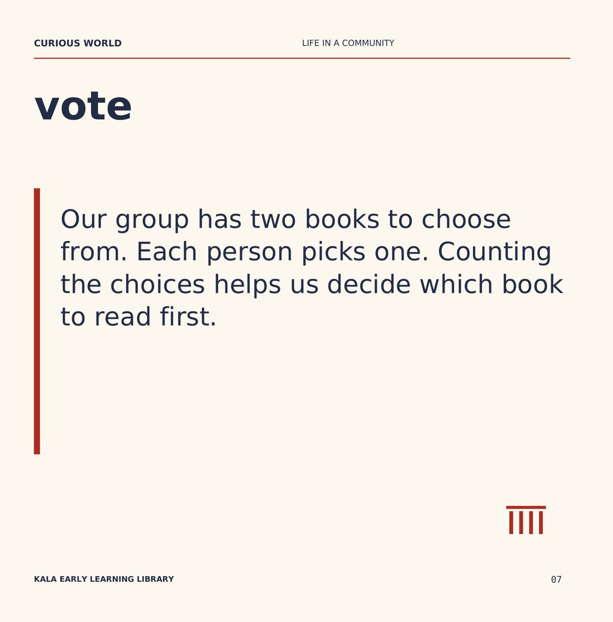 Look inside President Words: interior page 7
