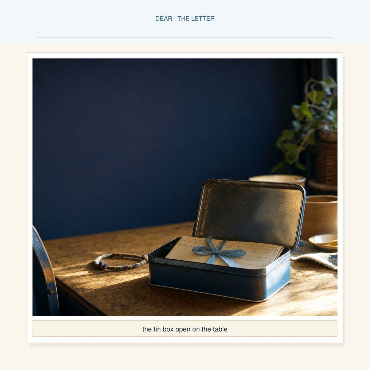 Look inside Dear: The Letter: interior page 7