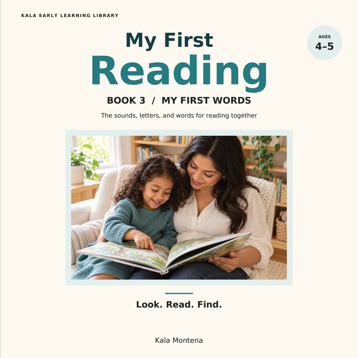 My First Reading, Book 3: My First Words front cover