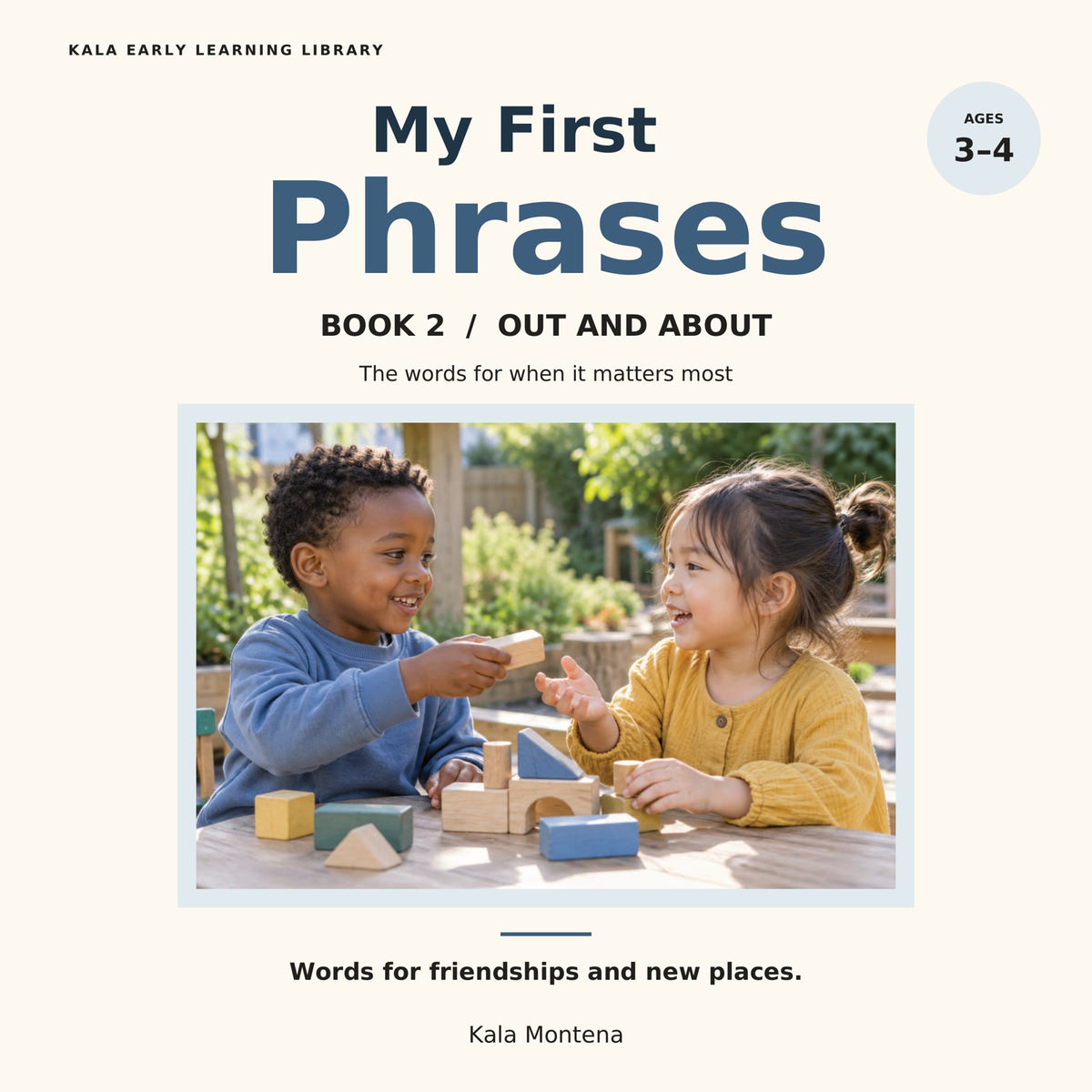 My First Phrases, Book 2: Out and About front cover