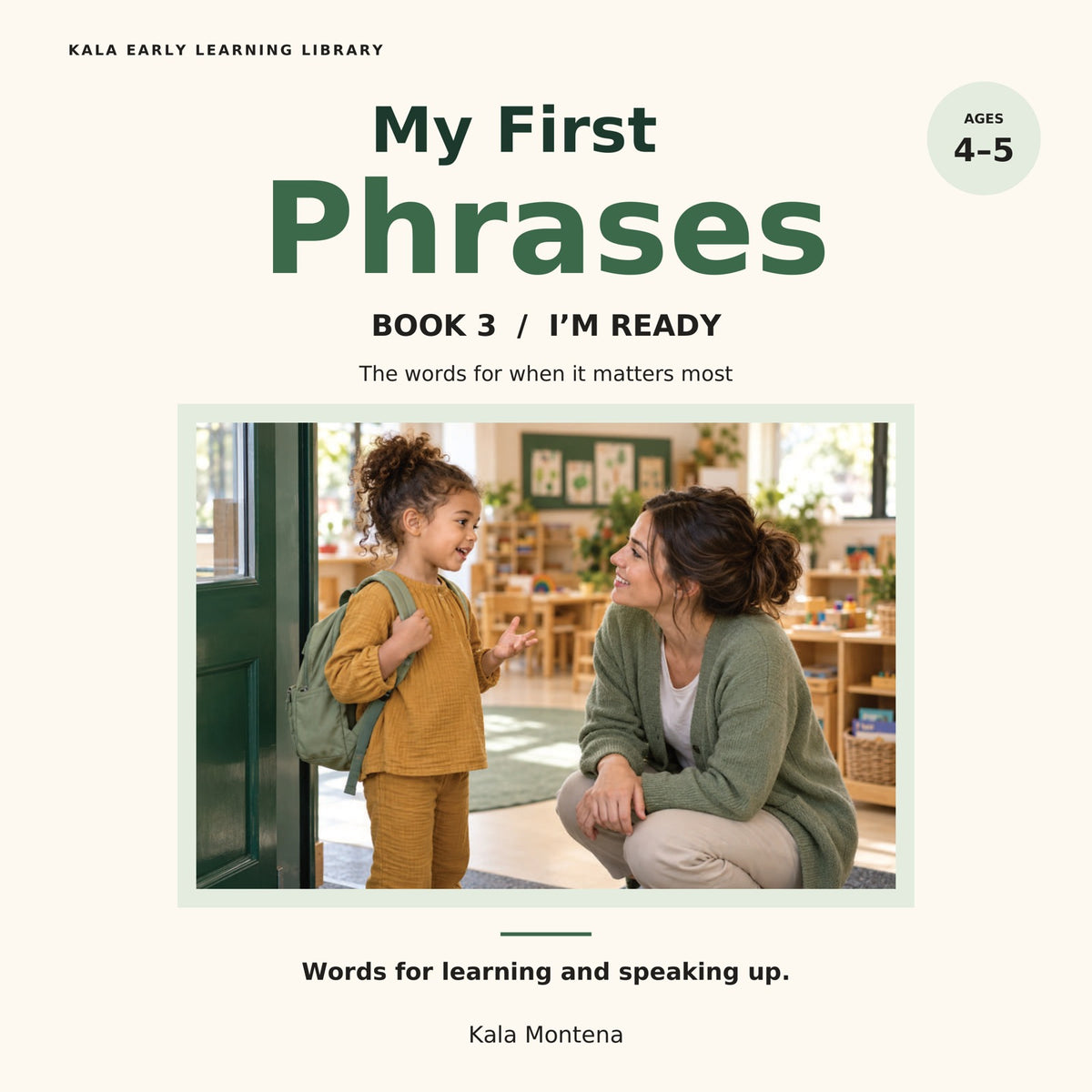 My First Phrases, Book 3: I'm Ready front cover