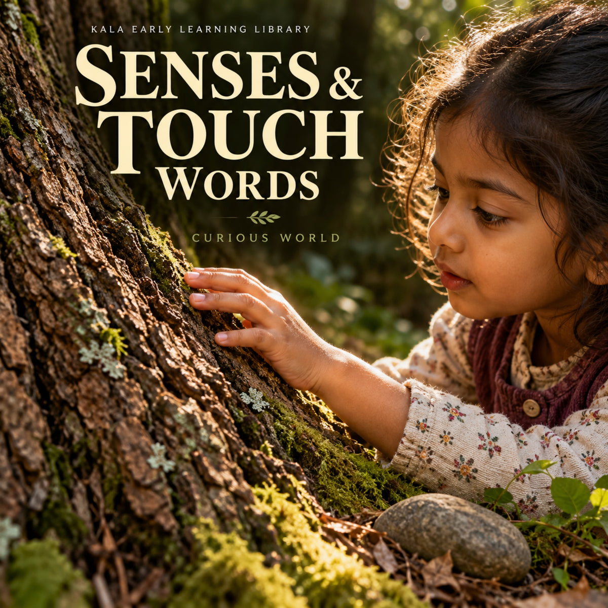 Senses and Touch Words front cover