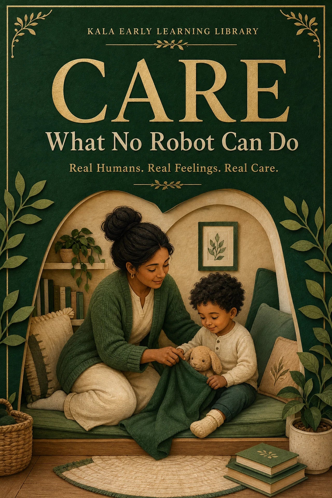 Cover of What Robots Can’t Do: Care by Kala Early Learning Library