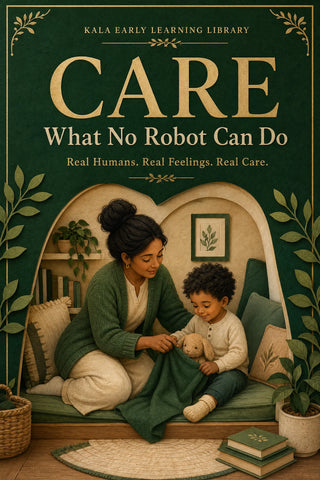 Cover of What Robots Can’t Do: Care by Kala Early Learning Library