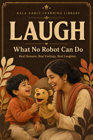 Cover of What Robots Can’t Do: Laugh by Kala Early Learning Library