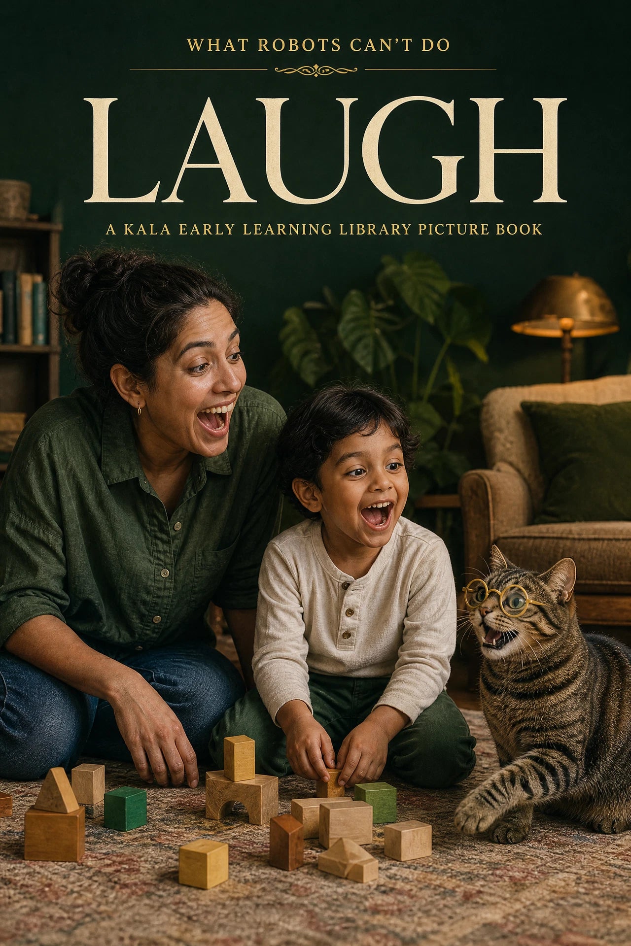 Photographic cover of What Robots Can’t Do: Laugh by Kala Early Learning Library.What Robots Can’t Do: Laugh | Digital Edition