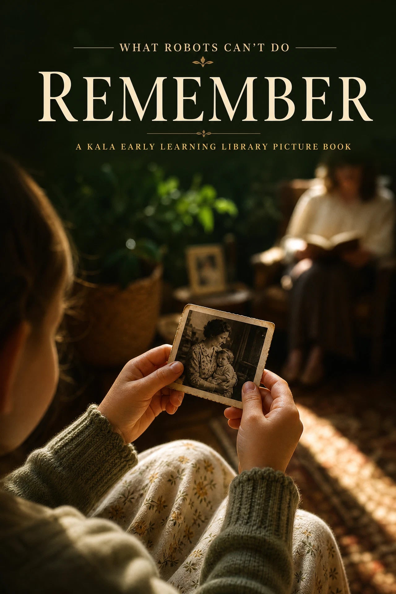 Photographic cover of What Robots Can’t Do: Remember by Kala Early Learning Library.