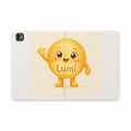 Lumi the Golden Star design on a premium iPad folio case from Nureli Kids