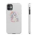 Magical Unicorn design on a premium slim phone case from Nureli Kids