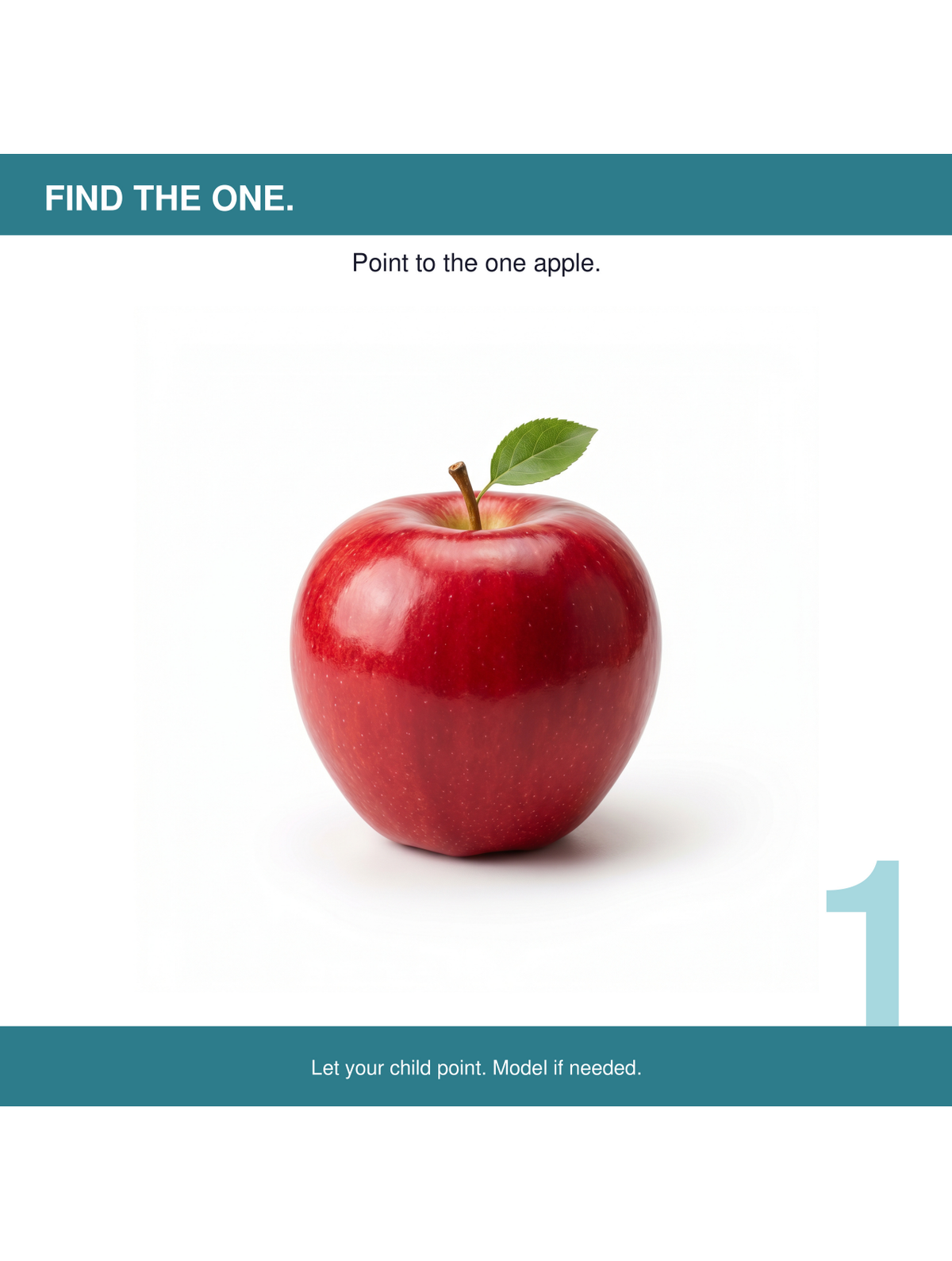 My First Numbers - real interior page: Each Is OneMy First Numbers: Real-Photo Number Learning for Toddlers Ages 1 to 4