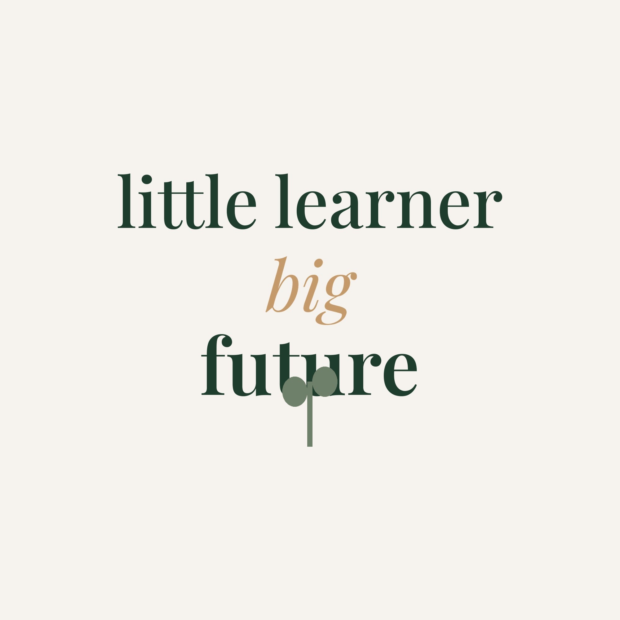 Little Learner, Big Future kids sweatshirt