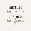 Nurture Their Minds tote bag