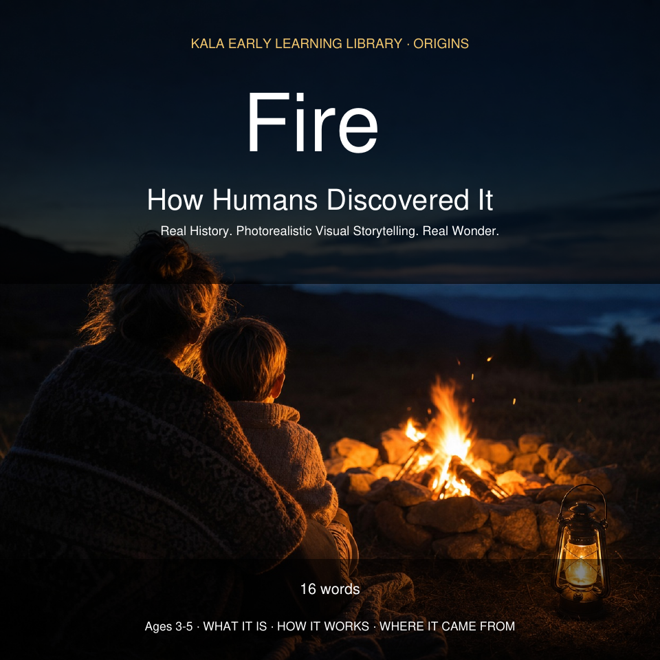 Origins Fire cover - Photorealistic Visual Storytelling