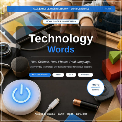 Technology Words: Real-Photo Vocabulary for Curious Toddlers