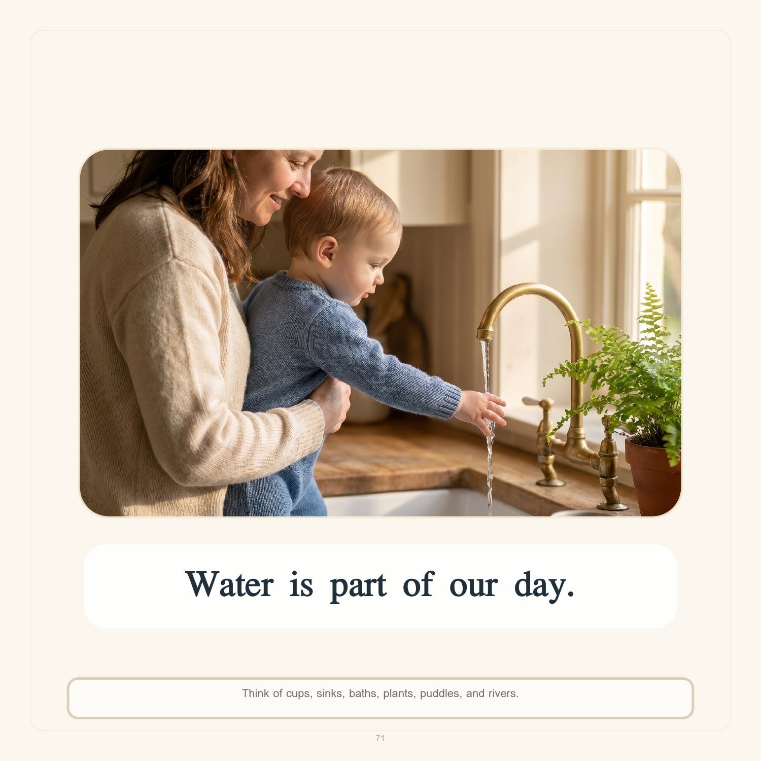 Look inside Water, genuine interior page 71