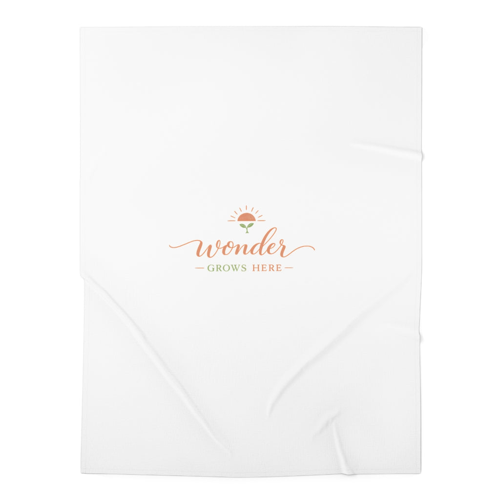 Wonder Grows Here Swaddle Blanket